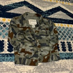 Carters Camouflage Snap Jacket
